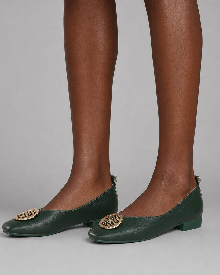 Cara | Square-Toe Flats