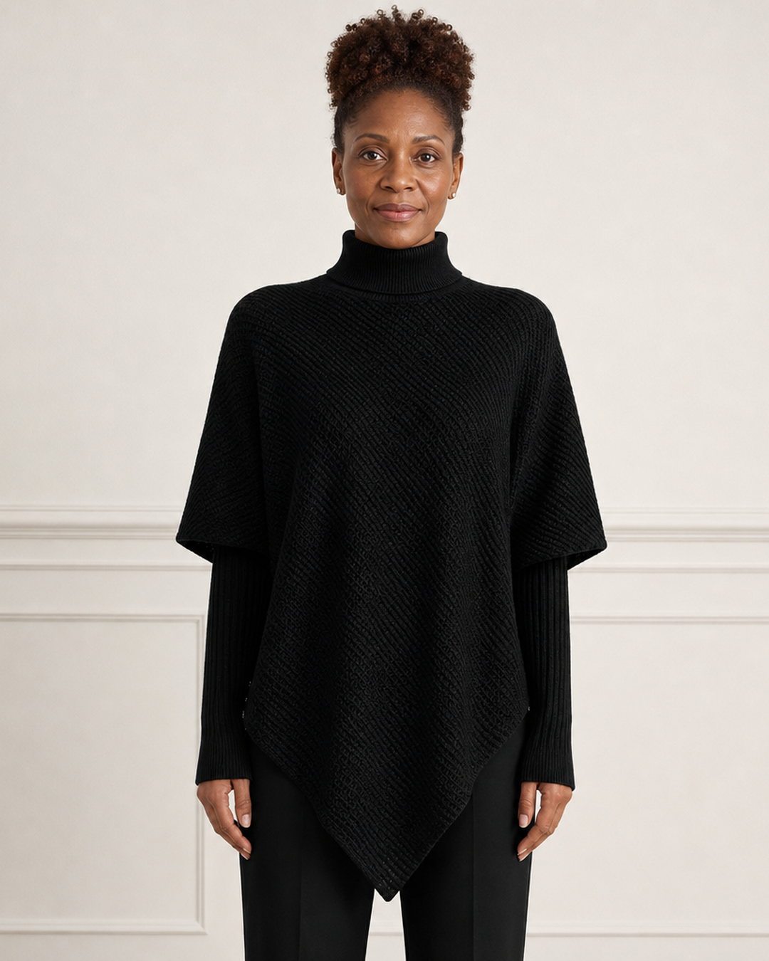 Oversized | jumper met col