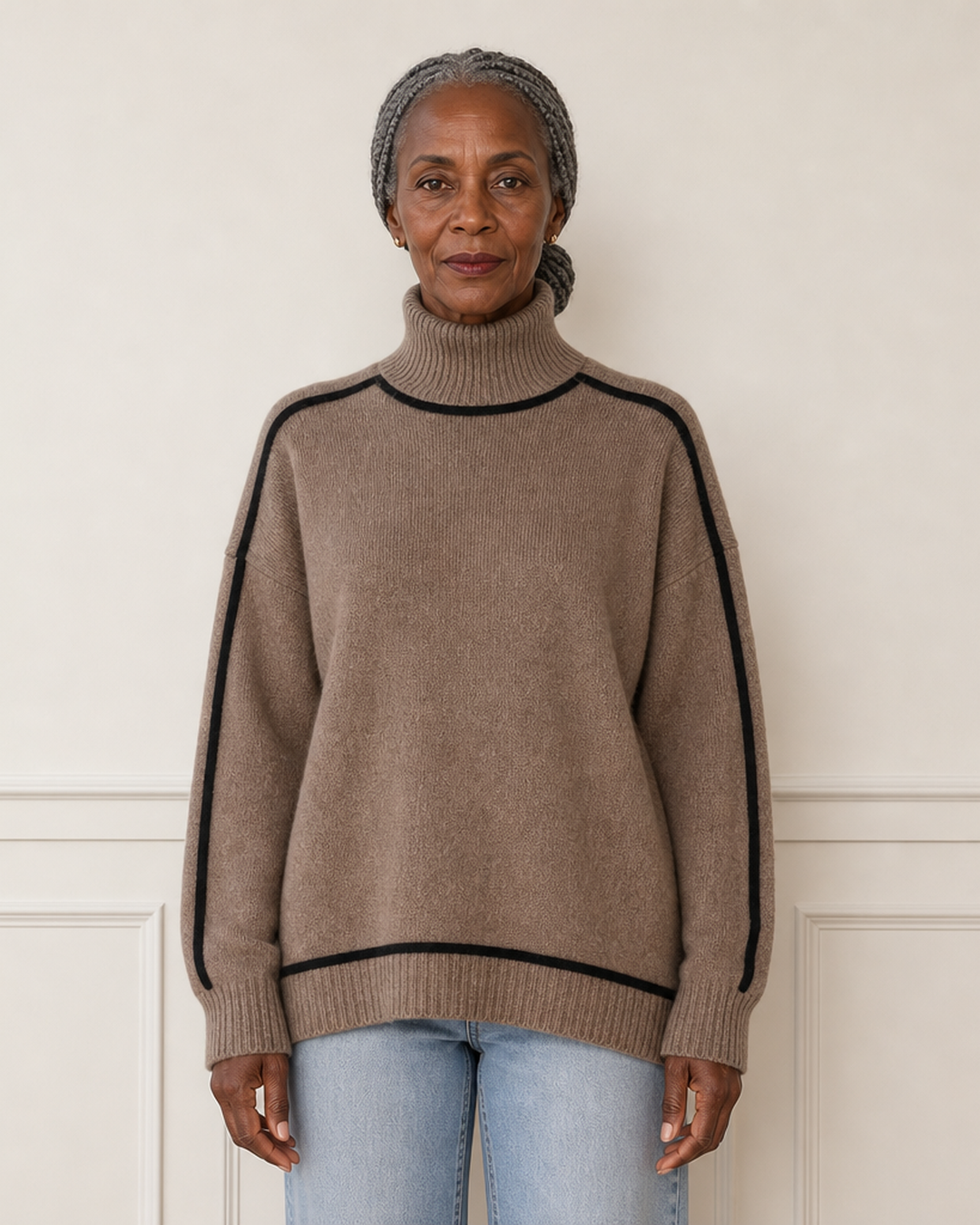 Oversized | trui met col