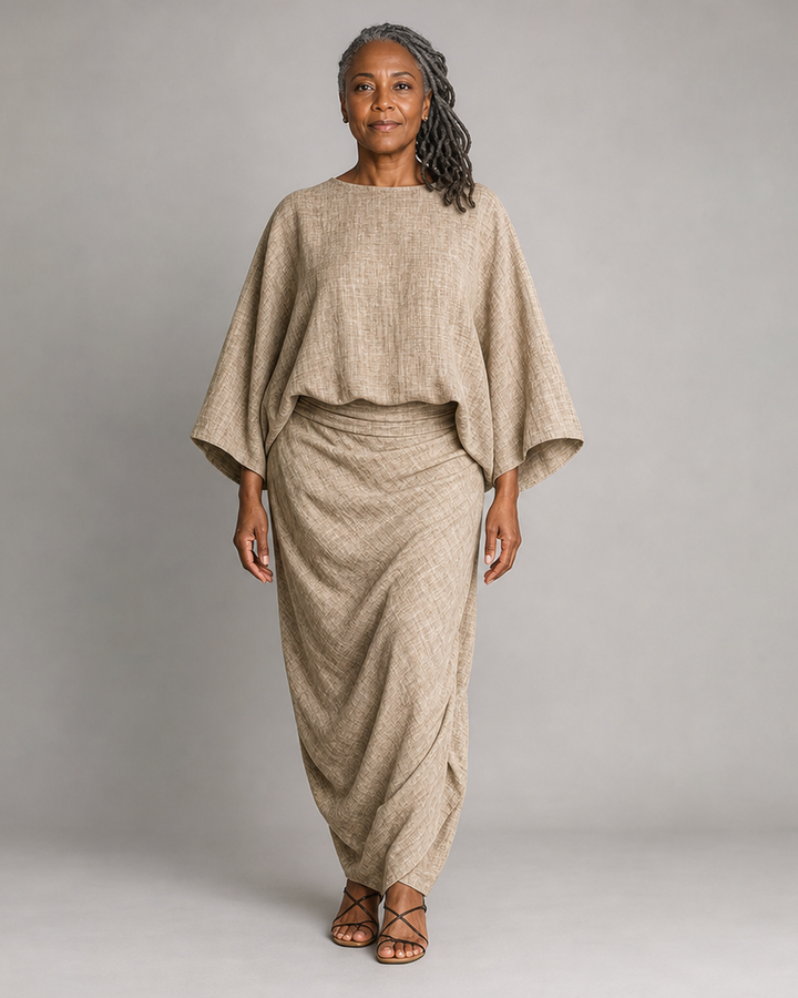 Eula | Skirt And Long Sleeve Set