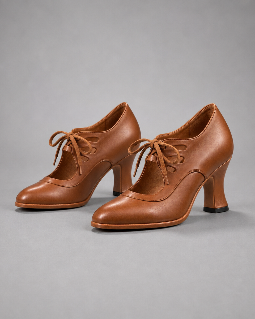 Philomène | Escarpins à lacets vintage