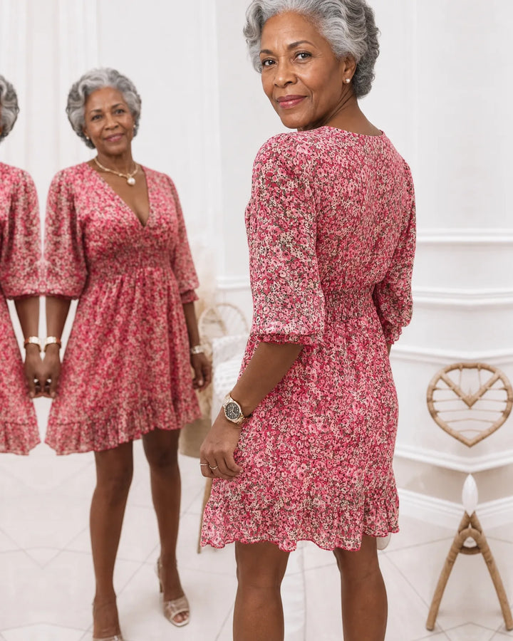 Sunna | Elegant Floral Dress