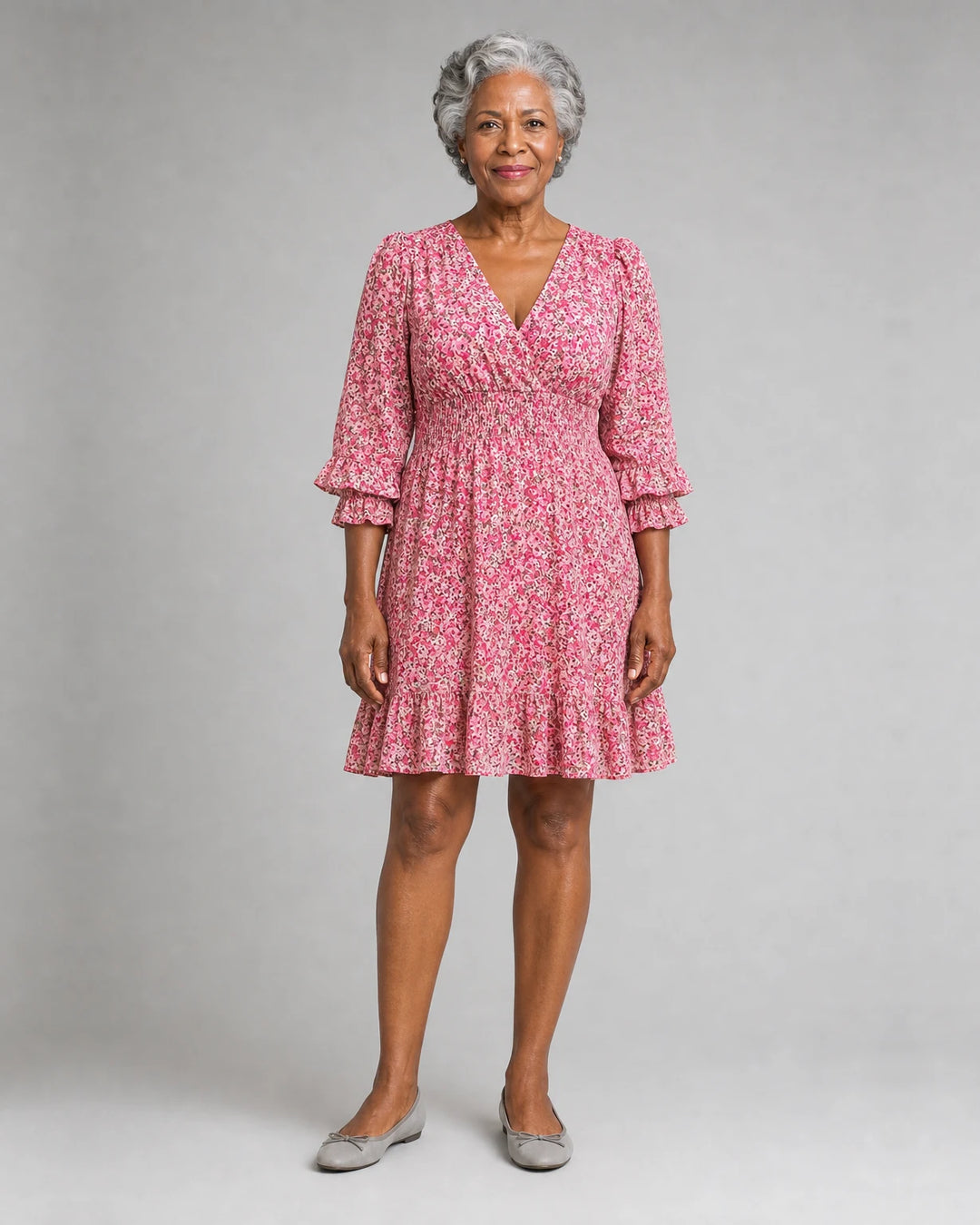 Sunna | Elegant Floral Dress