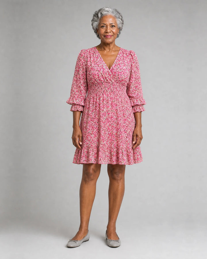 Sunna | Elegant Floral Dress
