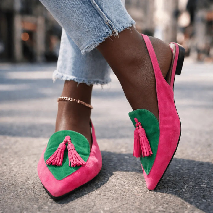 Kiara | Strappy Tassel Sandals