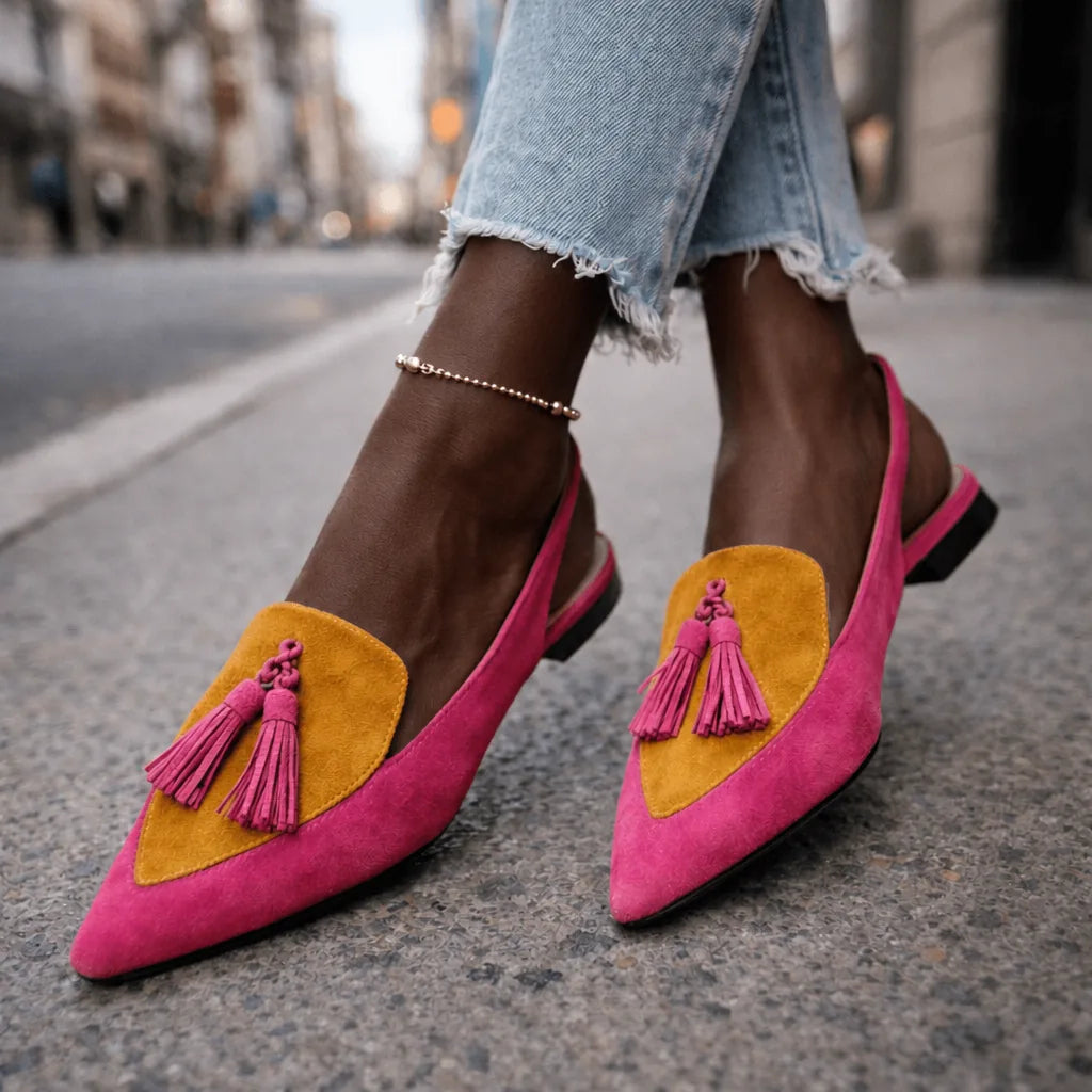 Kiara | Strappy Tassel Sandals