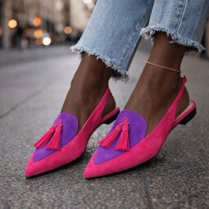 Kiara | Strappy Tassel Sandals