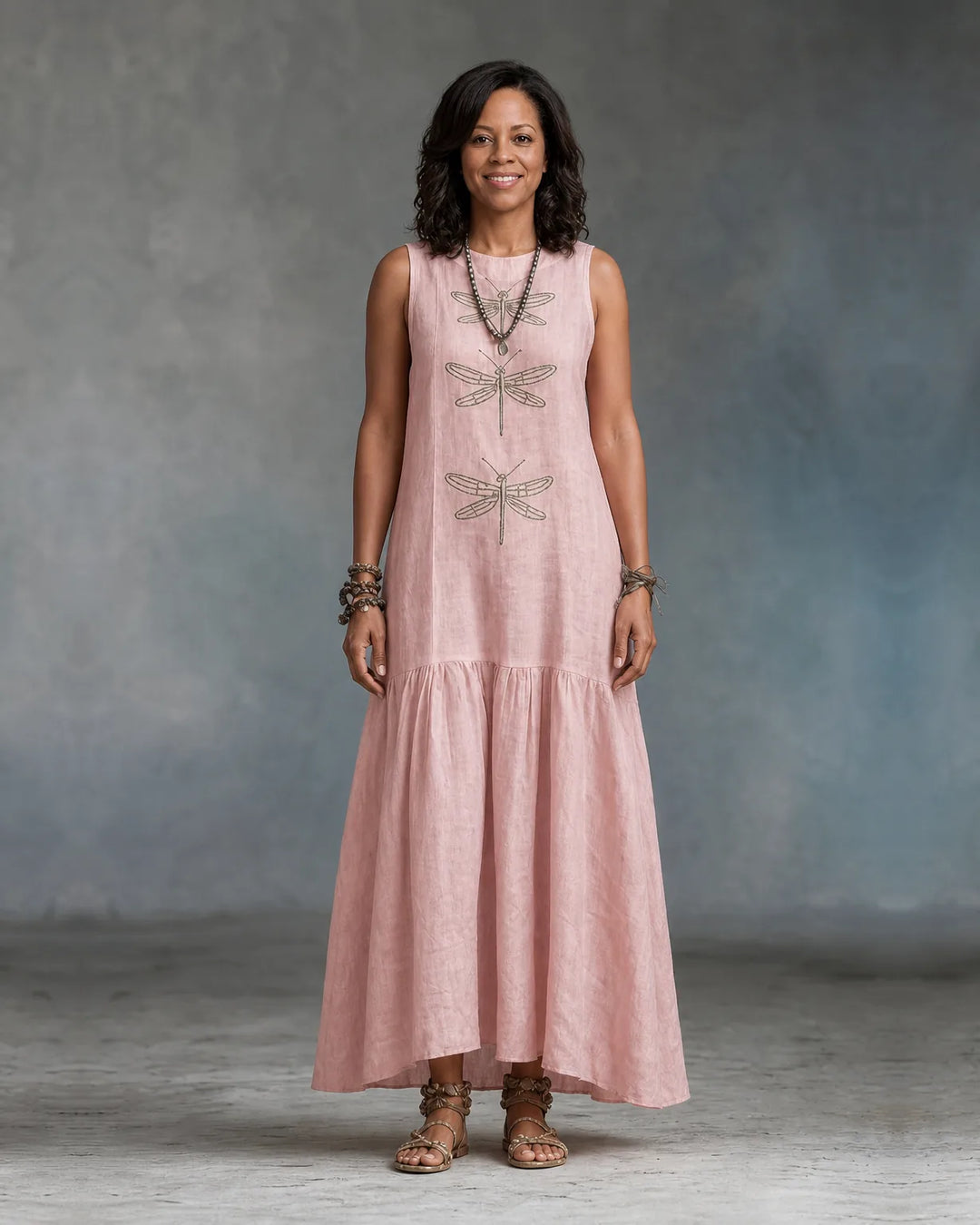 Geneva - Sleeveless Maxi Dress
