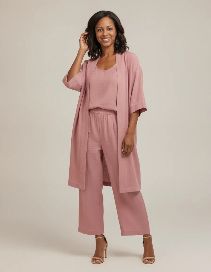Audrey | Three-Piece Kimono Lounge Set