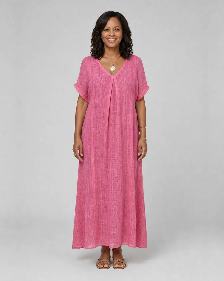 Imani | Loose-Fit V-Neck Dress