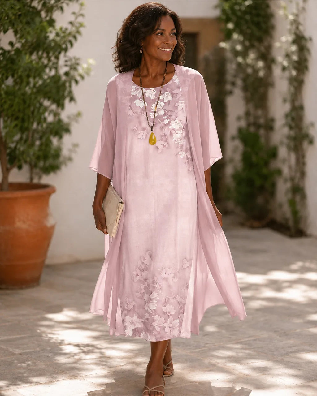 Giselle | Floral Layered Two-Piece Set