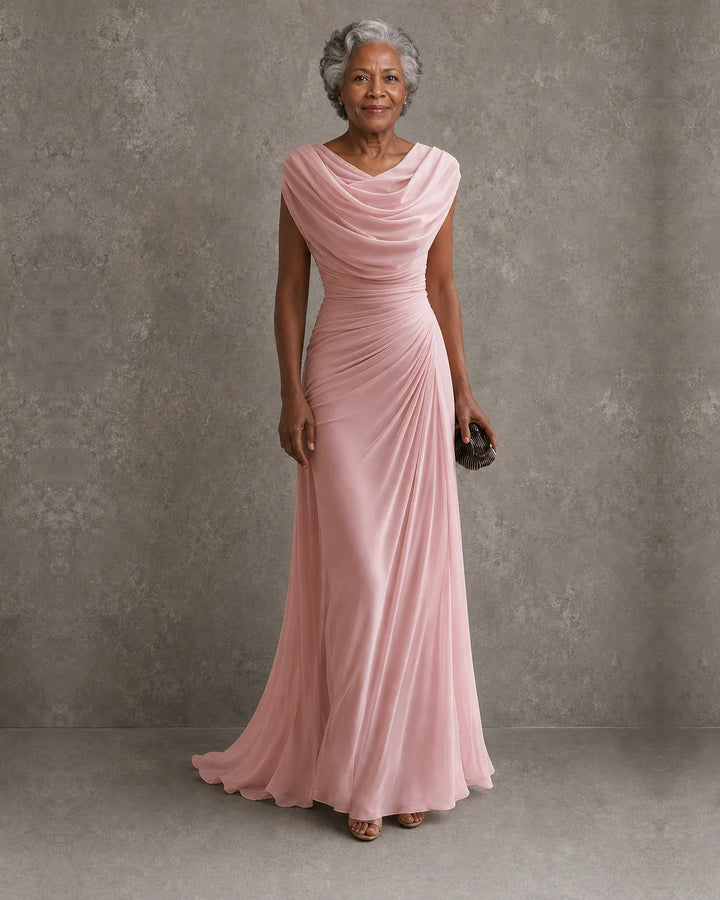 Jenna | Draped Maxi Dress