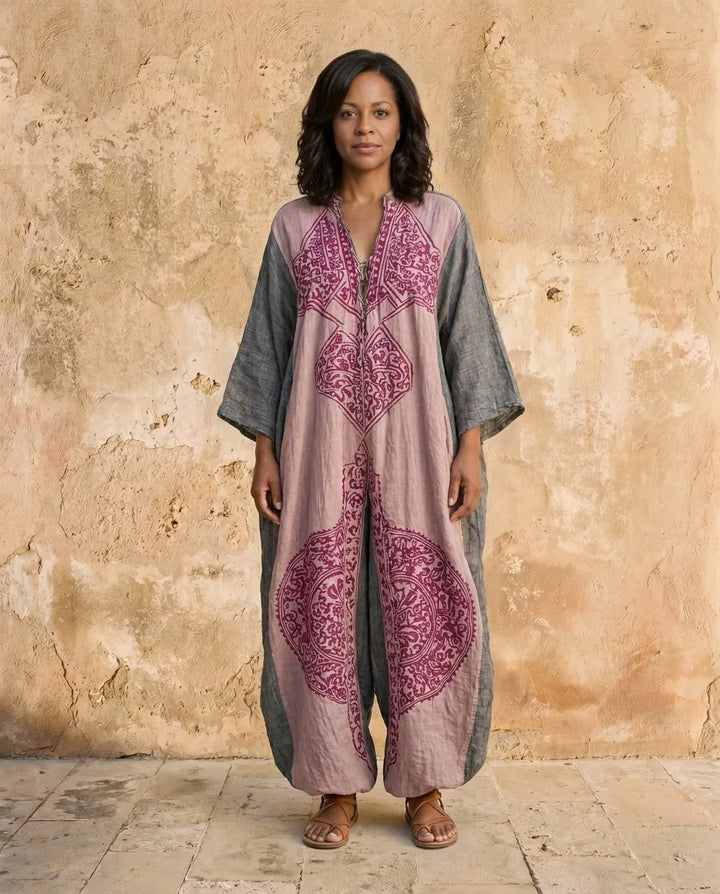 Amelia | Vintage Print Relaxed Two-Piece Set