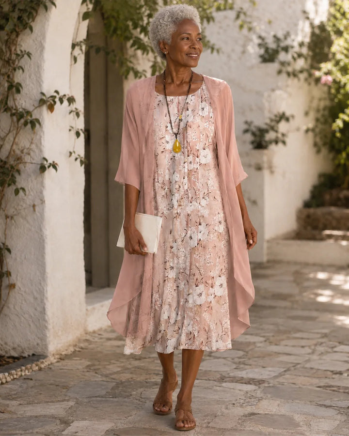 Georgia | Floral Layered Two-Piece Set