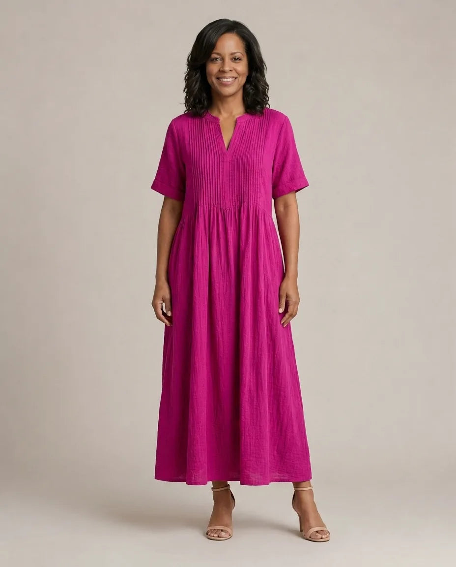 Nathalia | Pleated Dress
