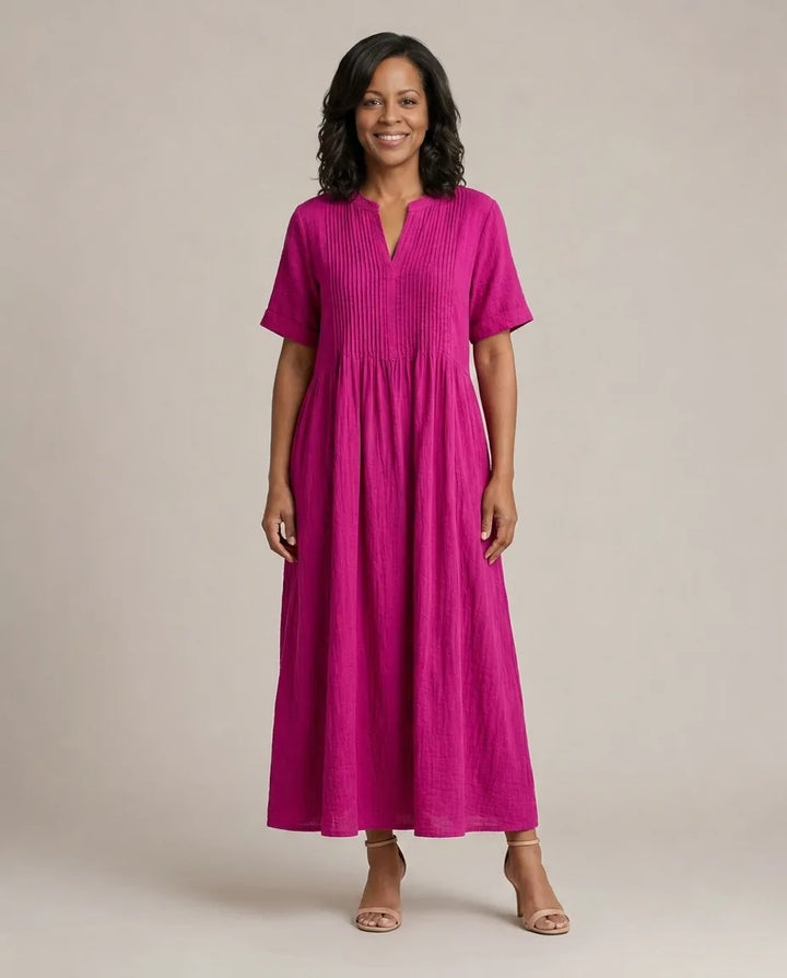 Nathalia | Pleated Dress