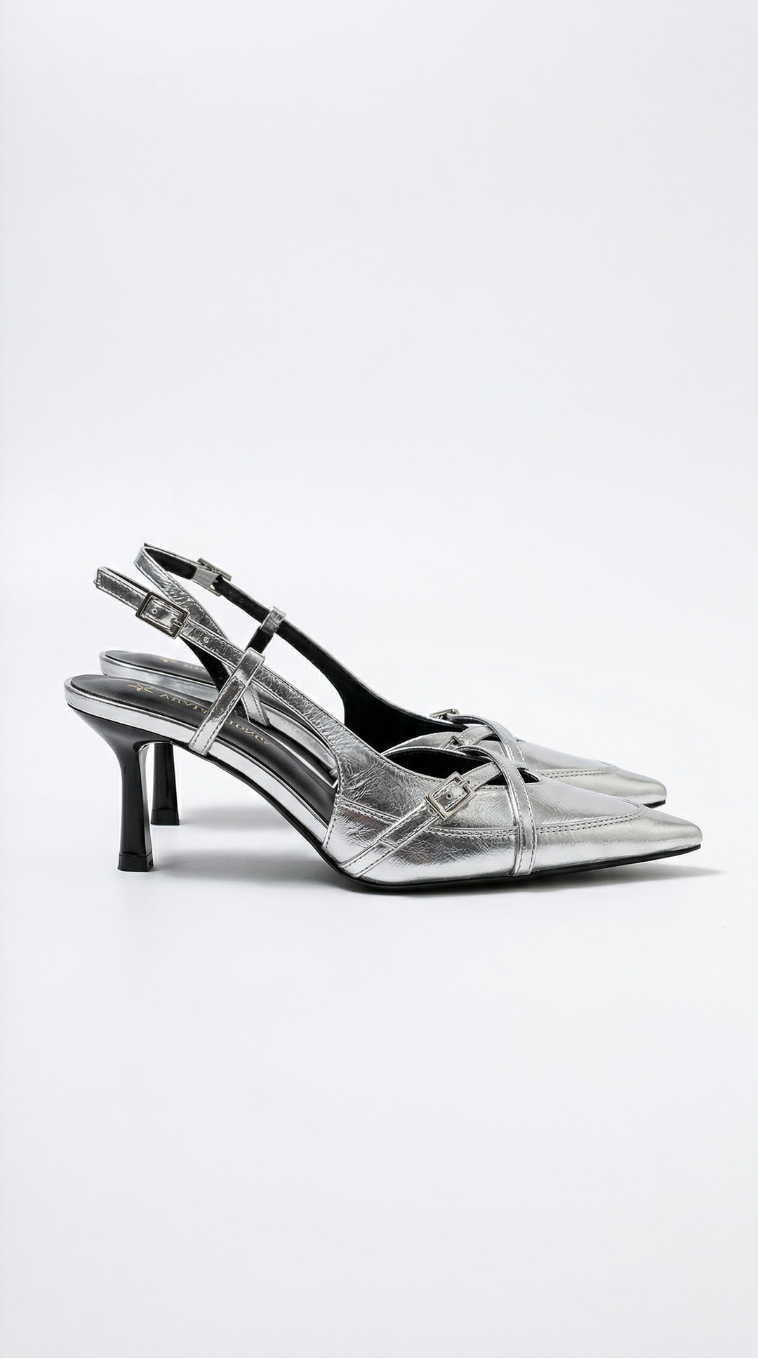 Harriette | Buckle Slingback Pumps