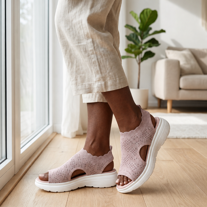 Prisca | Cushioned Comfort Sandals
