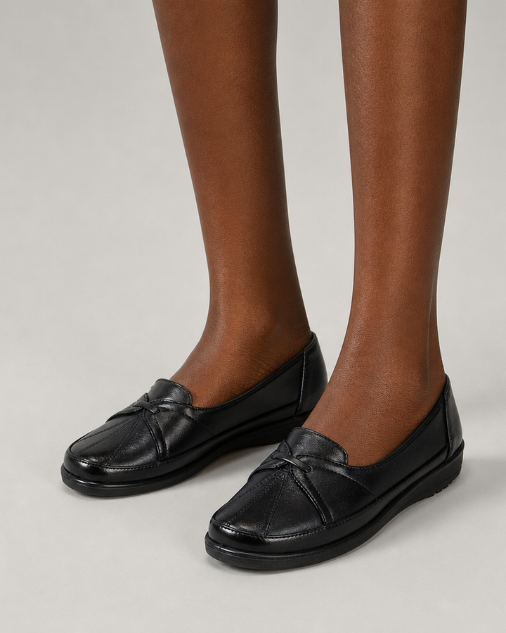 Elma | Knot Detail Comfort Loafers
