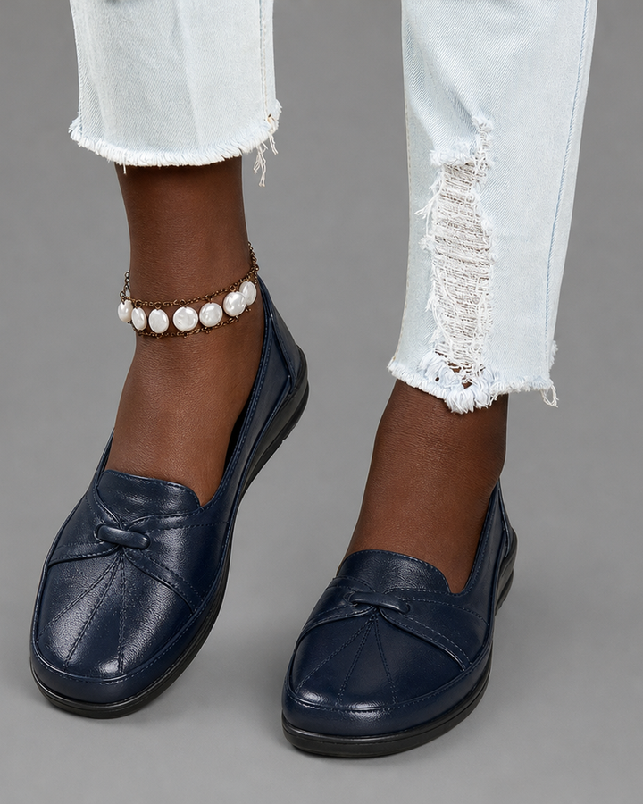 Elma | Knot Detail Comfort Loafers