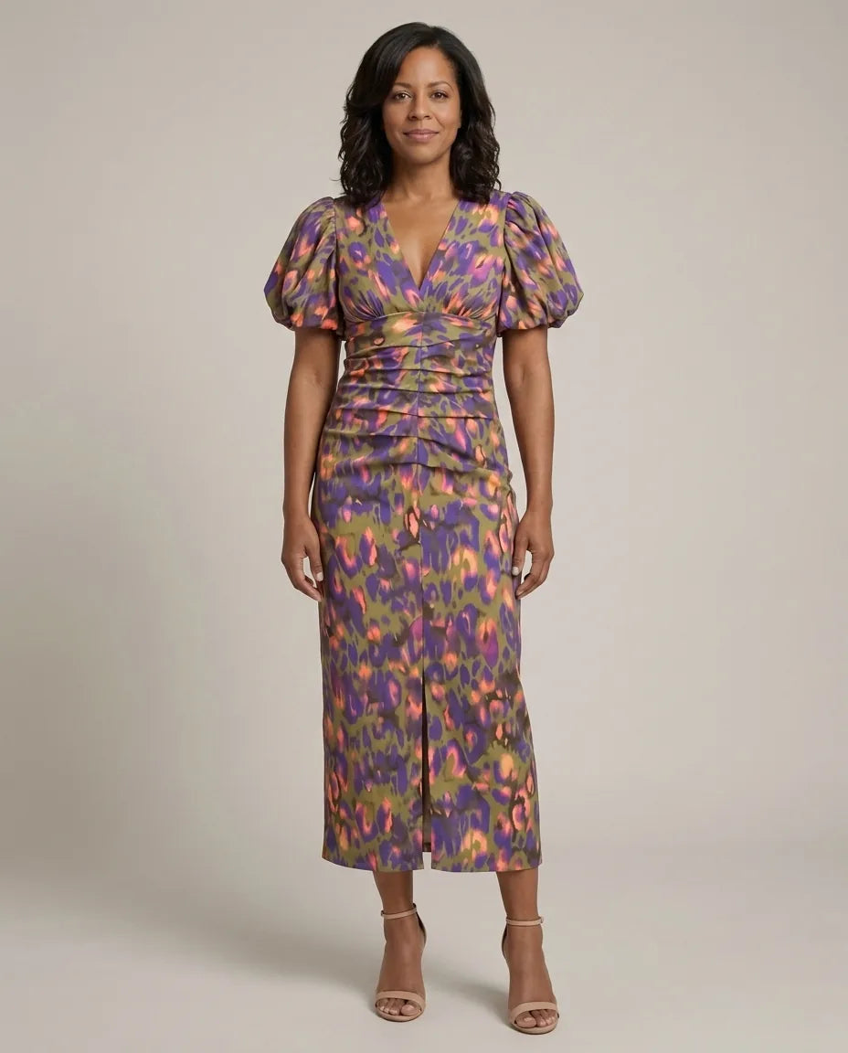 Eleanor | Dress with Puff Sleeves