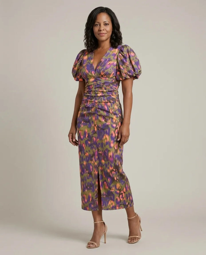 Eleanor | Dress with Puff Sleeves