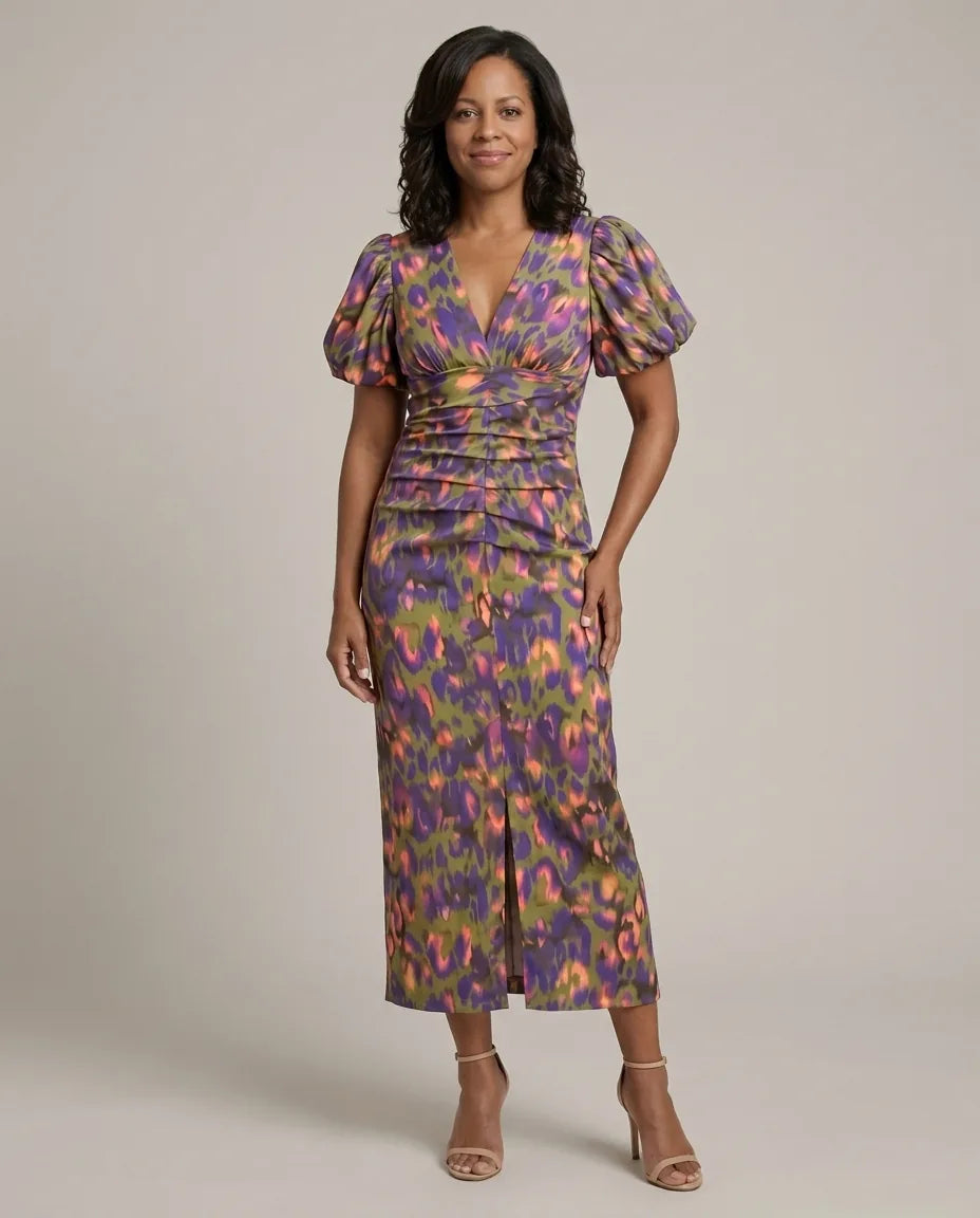 Eleanor | Dress with Puff Sleeves