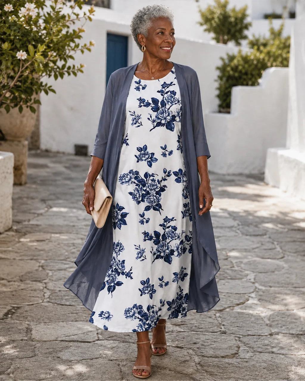 Guinevere | Floral Layered Two-Piece Set