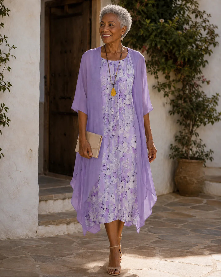 Georgia | Floral Layered Two-Piece Set