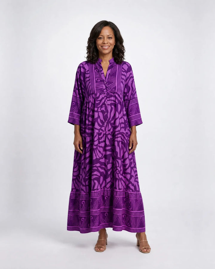 Marielle | Button Front Midi Dress