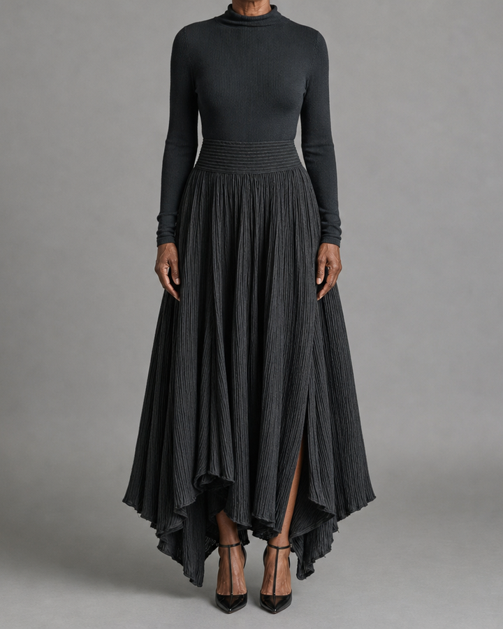 Ilene | High Waist Maxi Dress