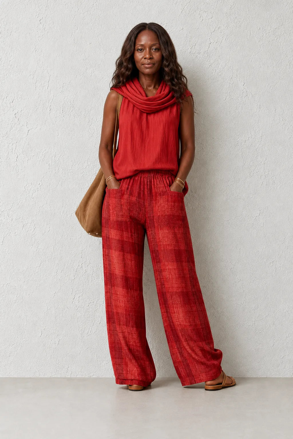 Ebun | Relaxed Wide-Leg Two Piece Set