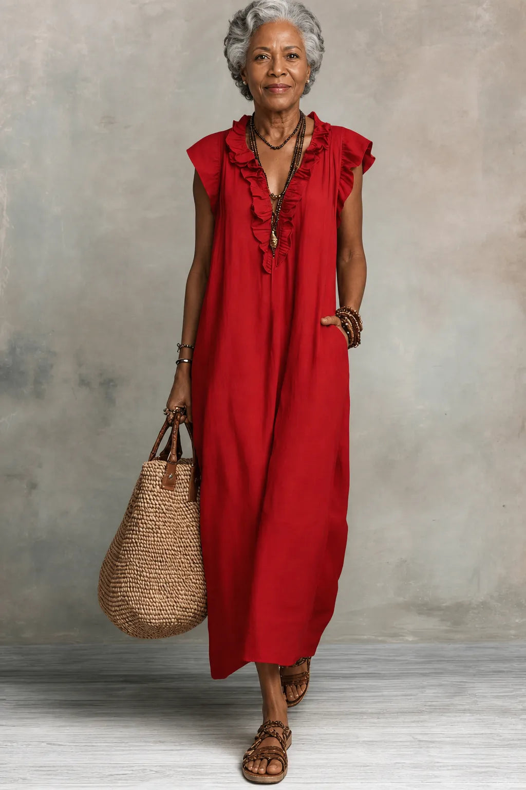 Saoirse | Weightless Boho Maxi Dress