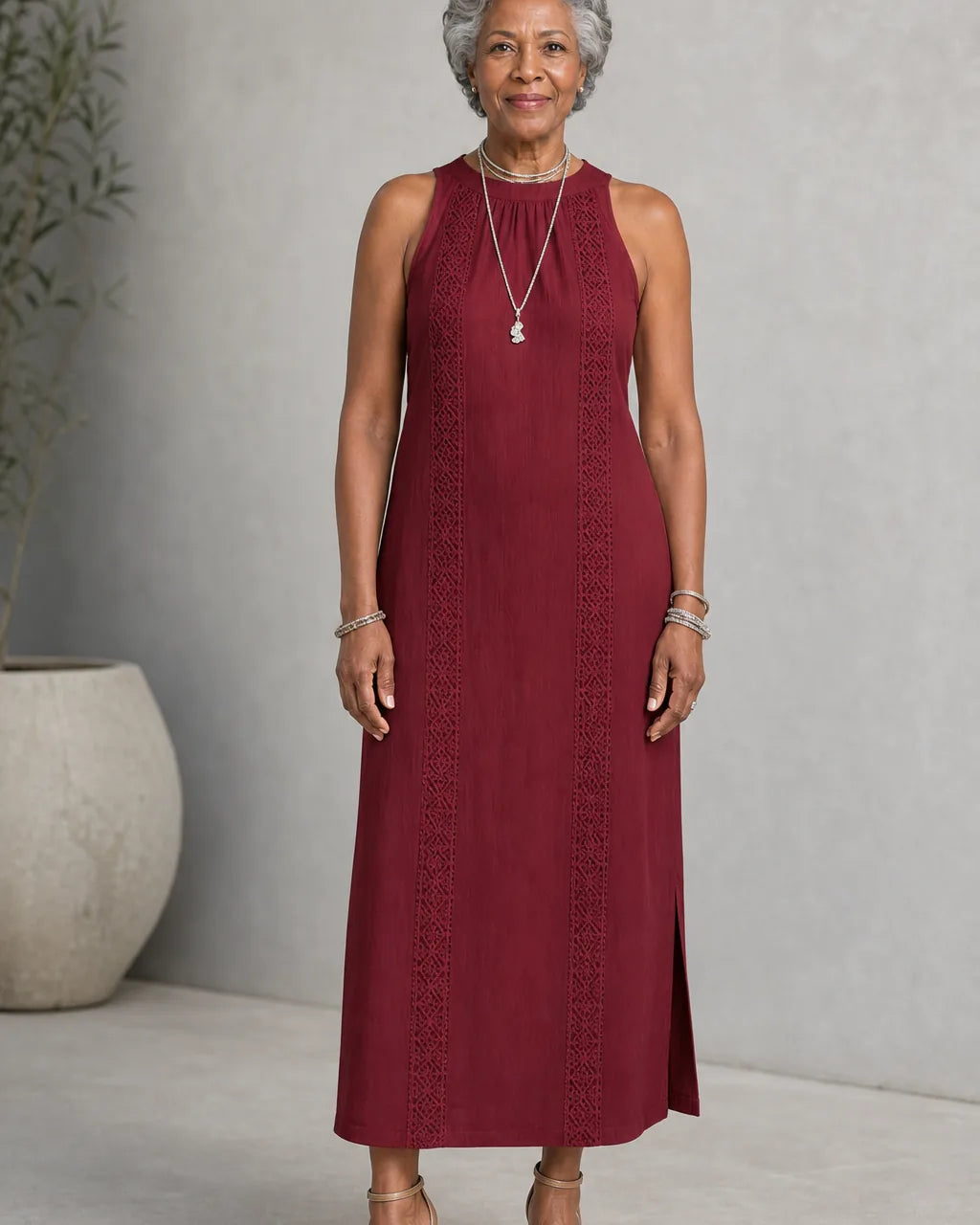 Amani | Elegant Summer Midi Dress