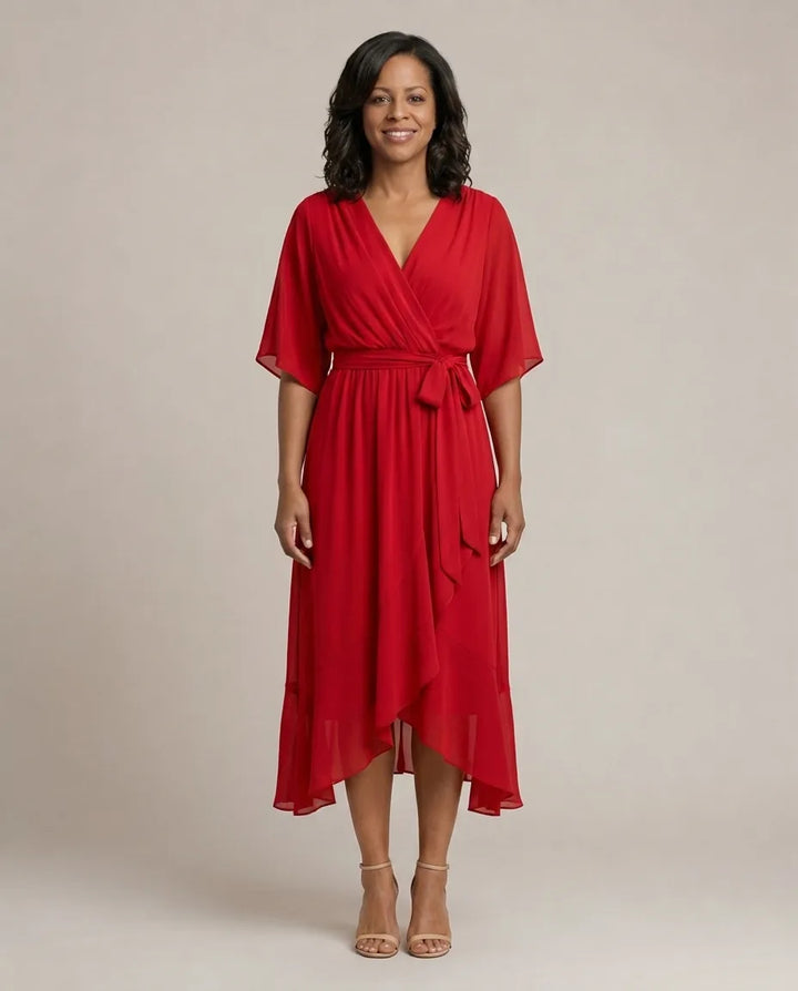 Monica | V-neck dress