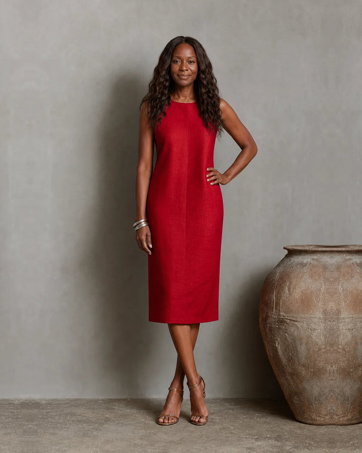 Maureen Midi Dress with pockets