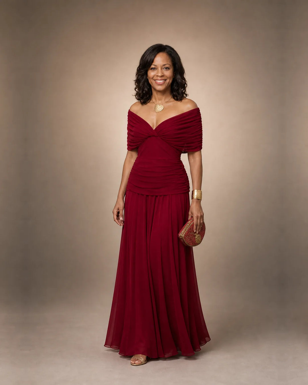 Kiara | elegant red dress