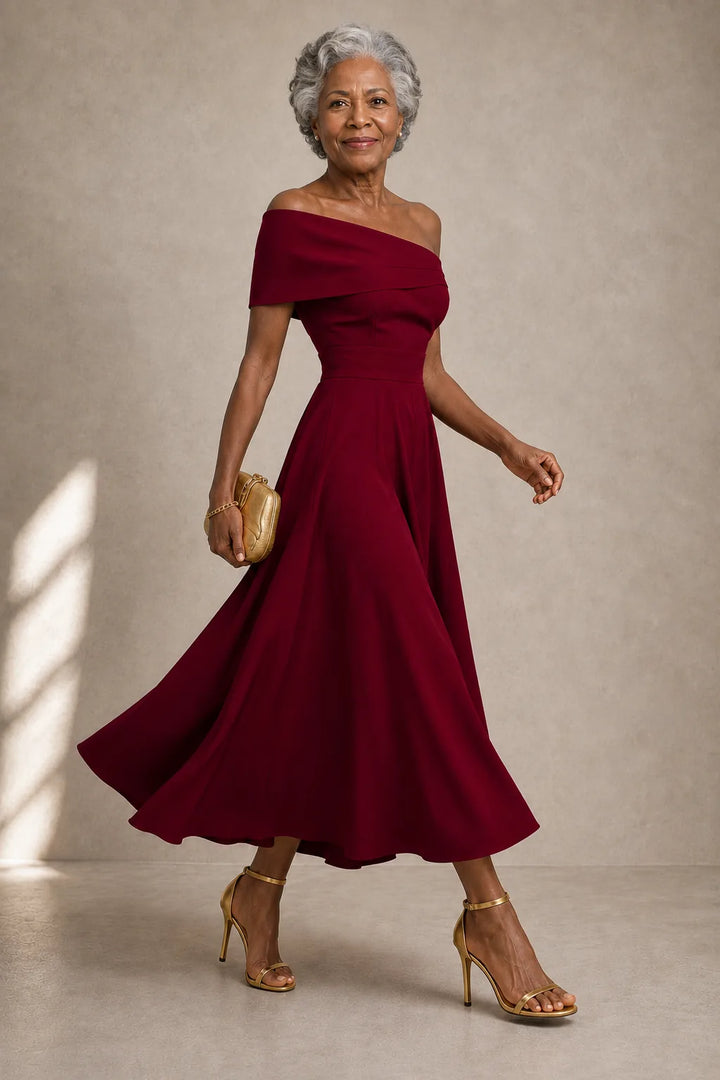 Oyinda | Graceful Sweeping Maxi Dress
