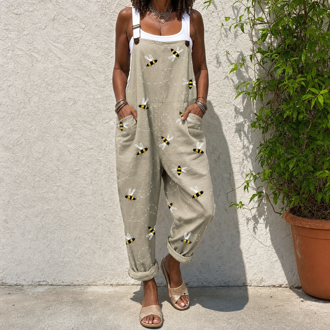 Cassia | Bee Trail Overalls