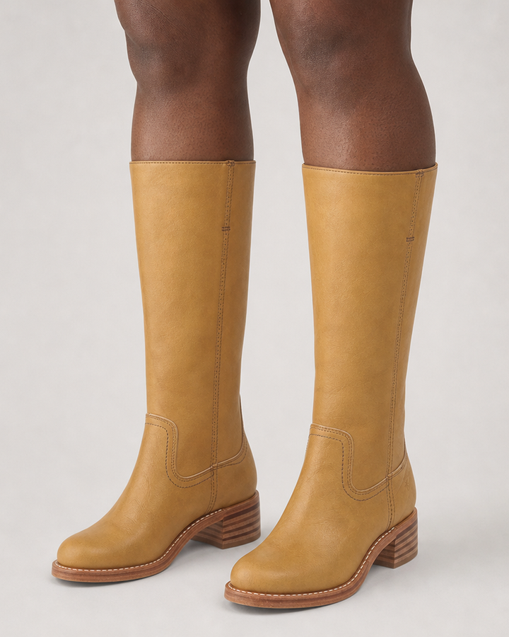 Rhonda | Leather Tall Boots