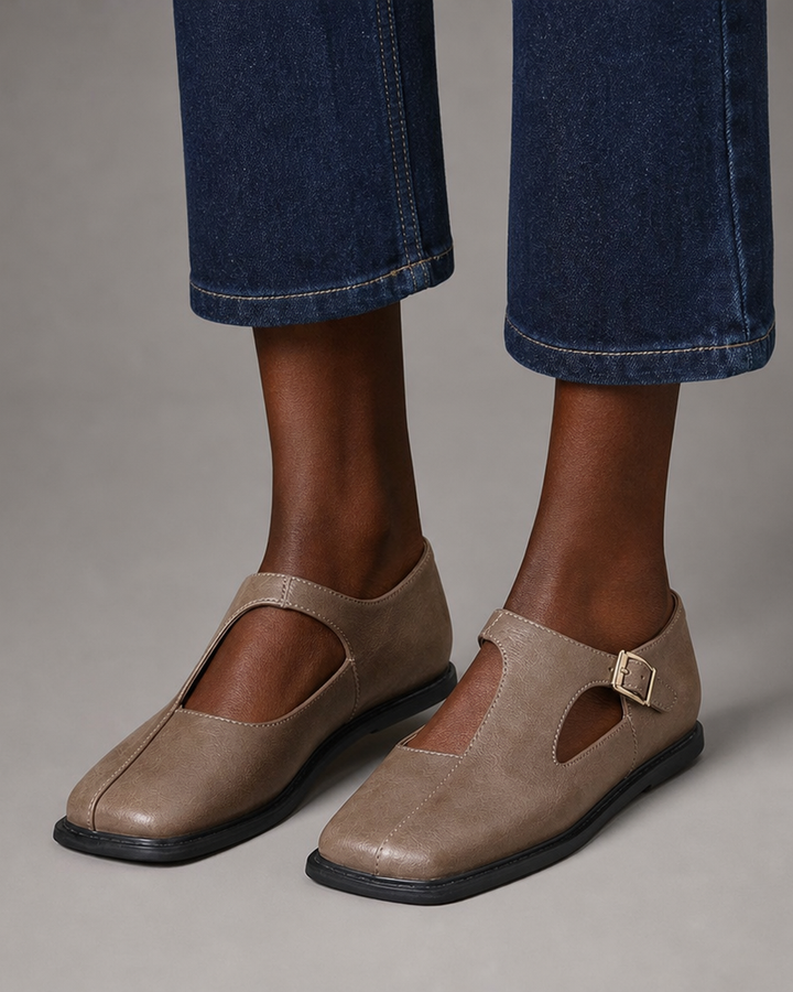 Megan | Comfort Leather Flats