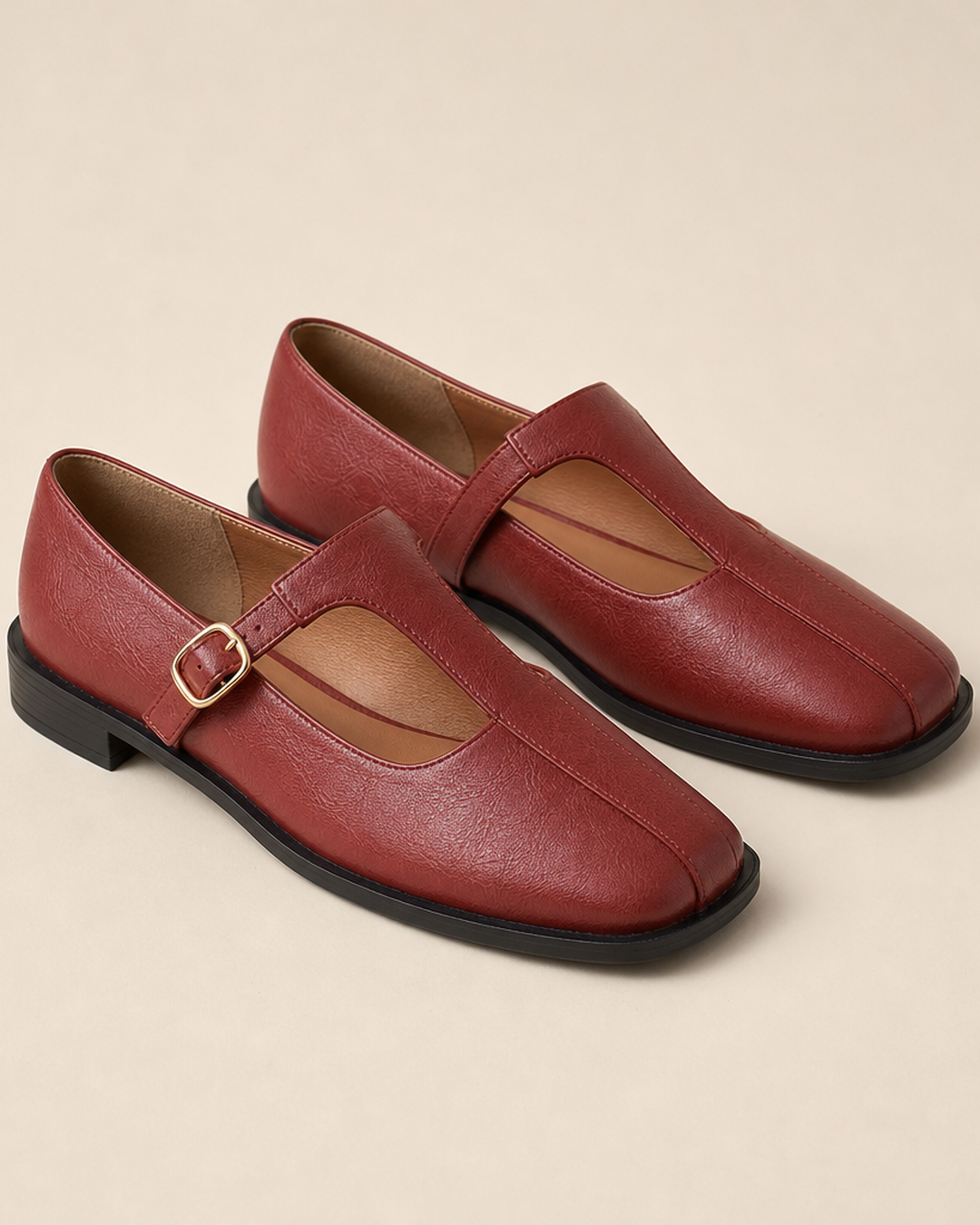 Megan | Comfort Leather Flats