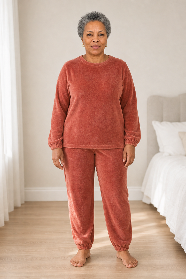 Rosalind in red