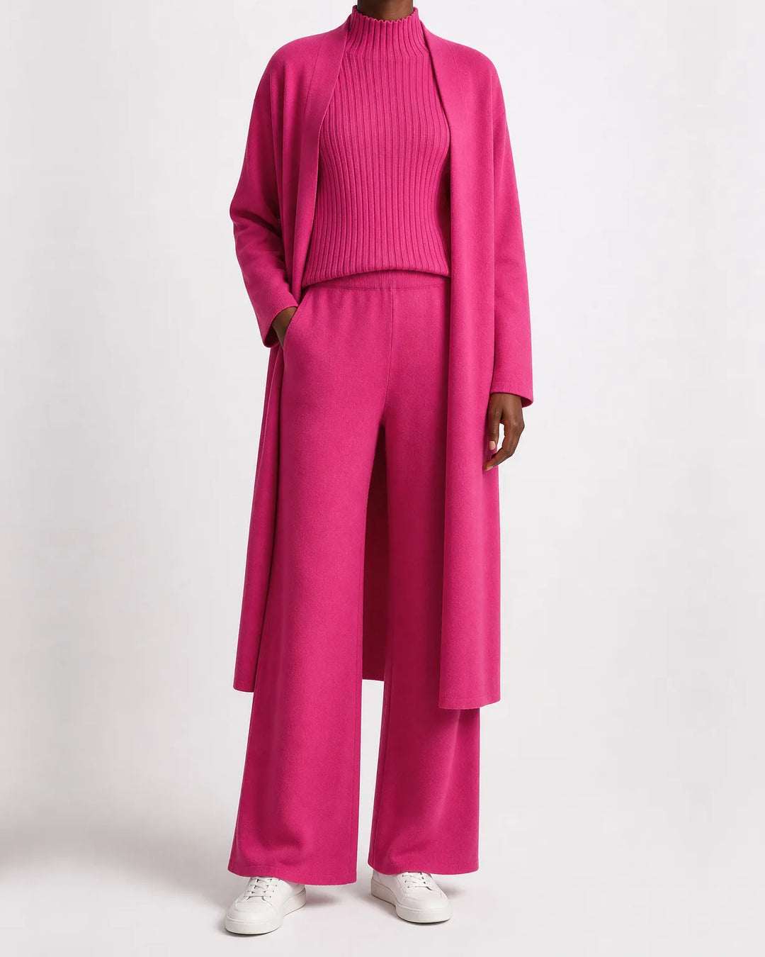 Kamora | Three-Piece Knit Set