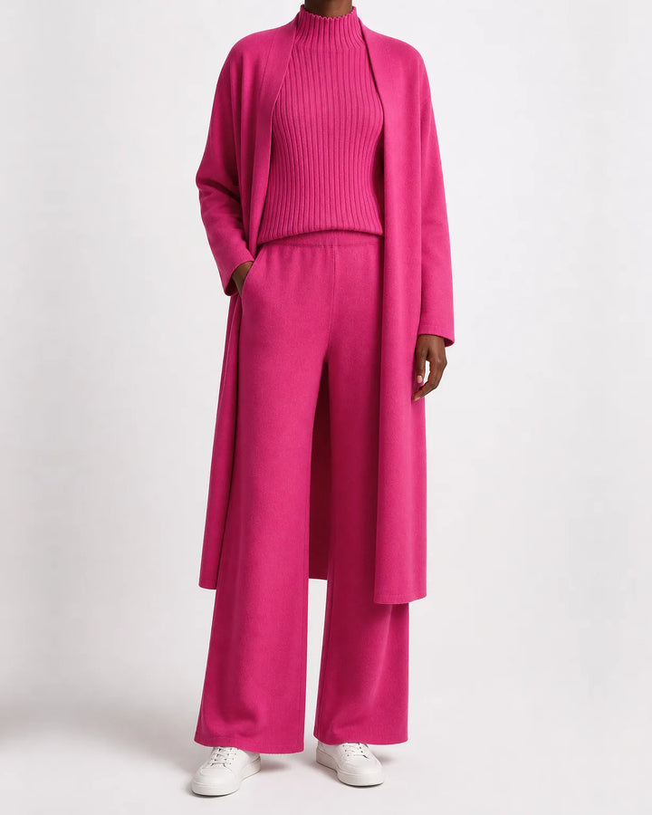Kamora | Three-Piece Knit Set