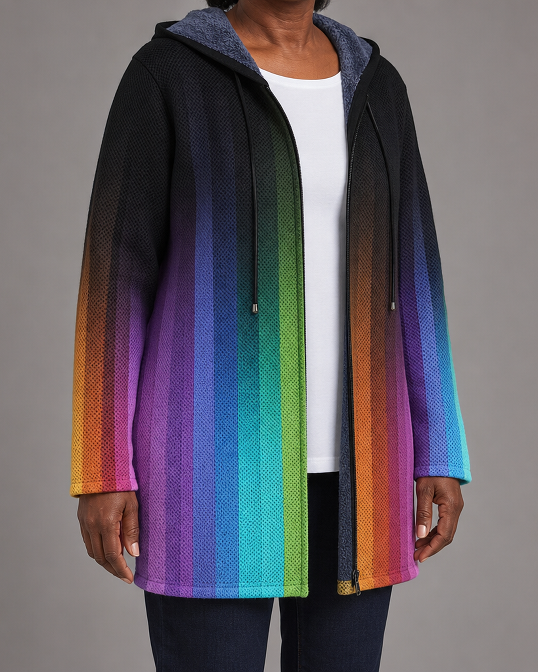 Ruby | Art-Inspired Statement Hoodie