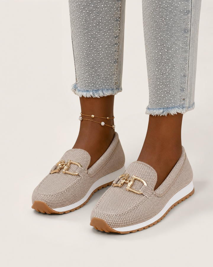 Sophie | Comfort Loafers with Gold Detail