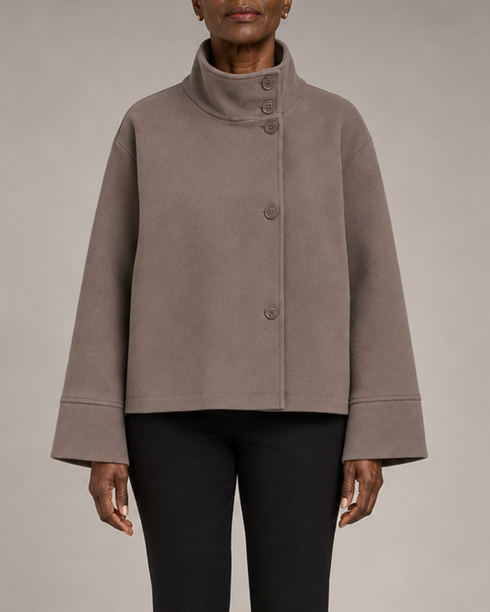 Stand | Collar Women's Pea Coat