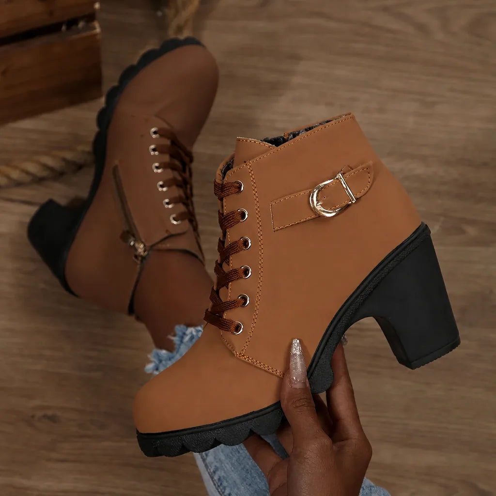 Jarra | Leather Ankle Boots