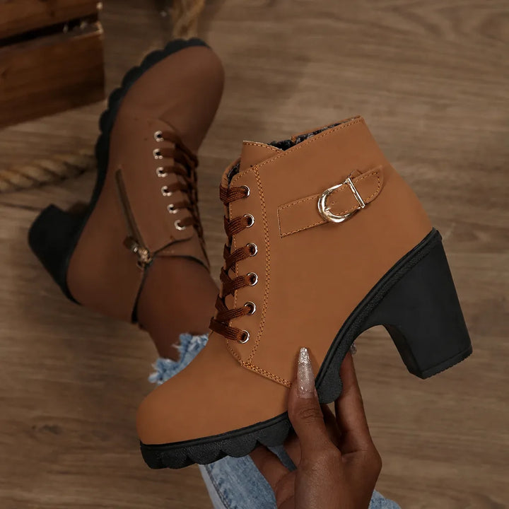 Jarra | Leather Ankle Boots